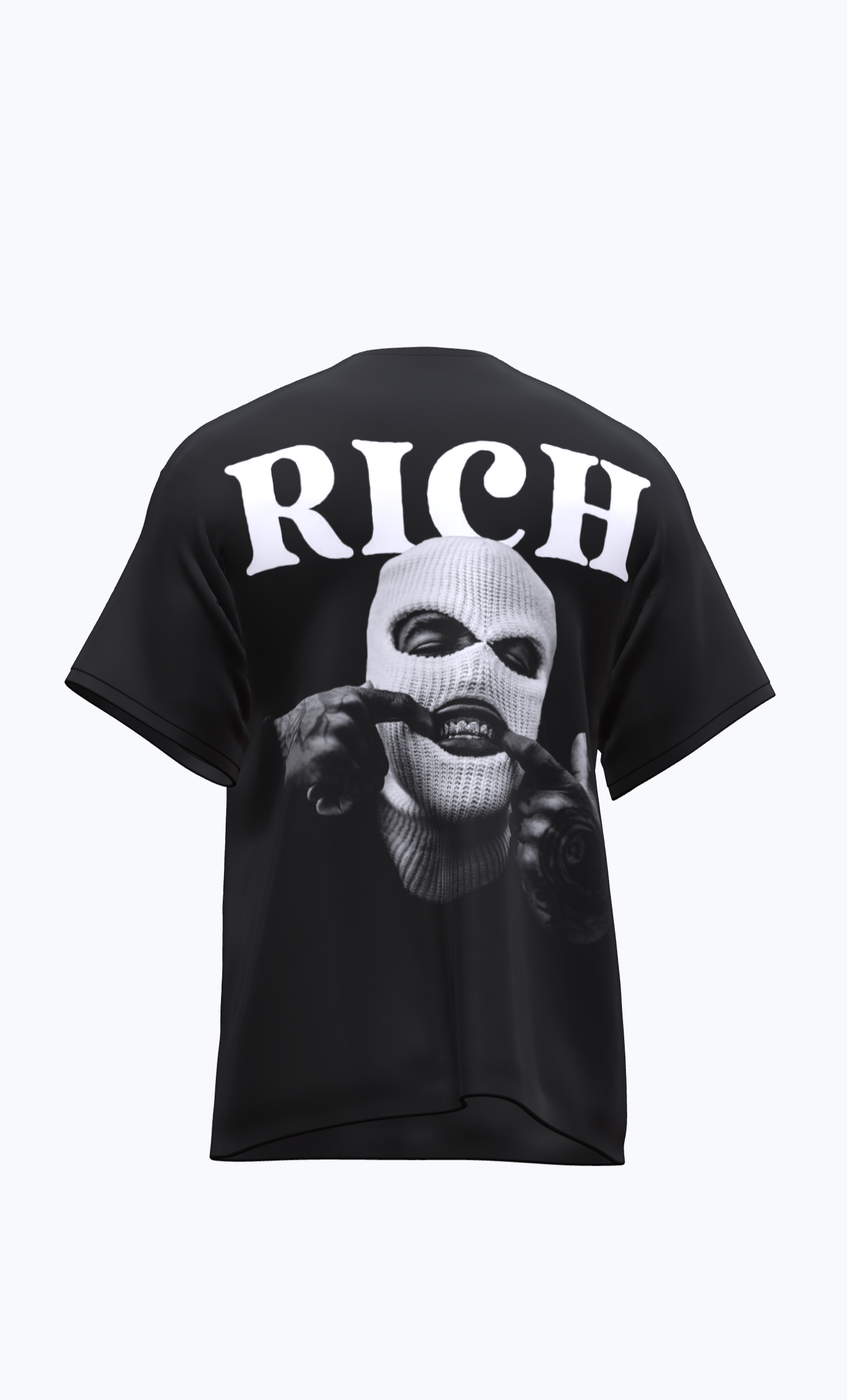 polera negra rich